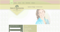 Desktop Screenshot of drdavidwhowington.com