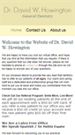 Mobile Screenshot of drdavidwhowington.com